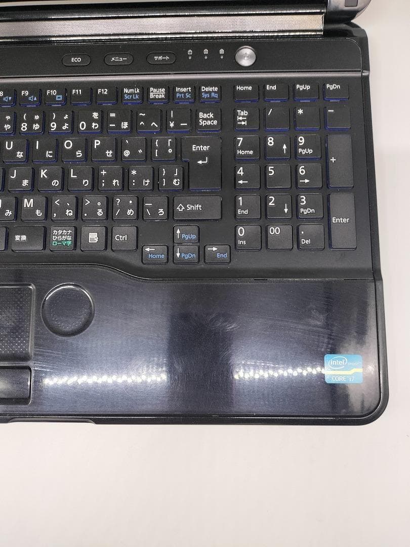 【FUJITSU】爆速 Core i7/新品SSD256GBノートパソコン D9