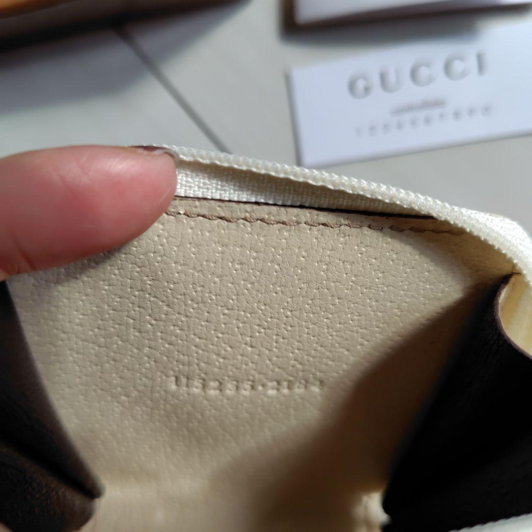 GUCCI ケース ベージュ キャンバス