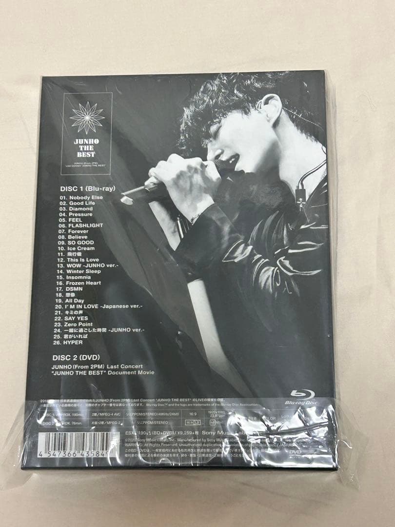 2PM JUNHOTHEBEST 完全生産限定盤(Blu-ray＋DVD)