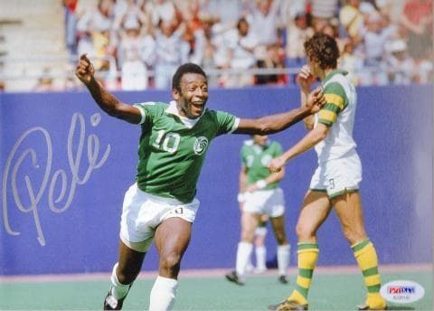 期間限定値下げ！ペレ直筆サイン写真ポートレート PSA/DNAの証明書付