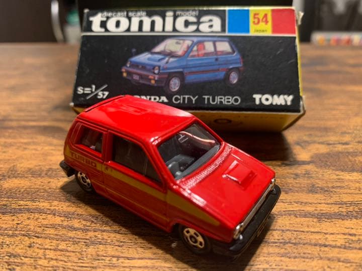 トミカ　ホンダ　シティ　ターボ　日本製