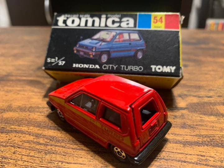 トミカ　ホンダ　シティ　ターボ　日本製