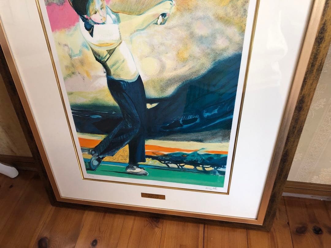 海外作品、アンビーユ、スイング、20/170 サイン、保証書付き。