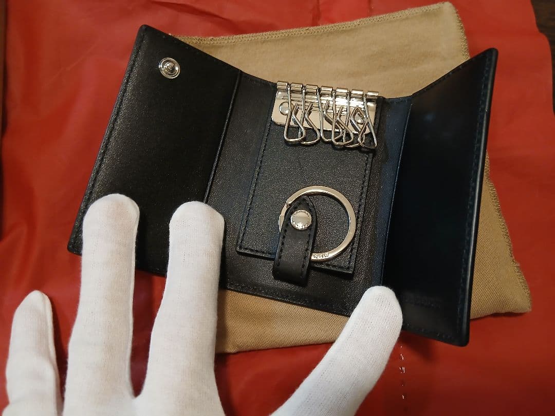 新品未使用　バーバリー　BURBERRY　6連キーケース　メンズ