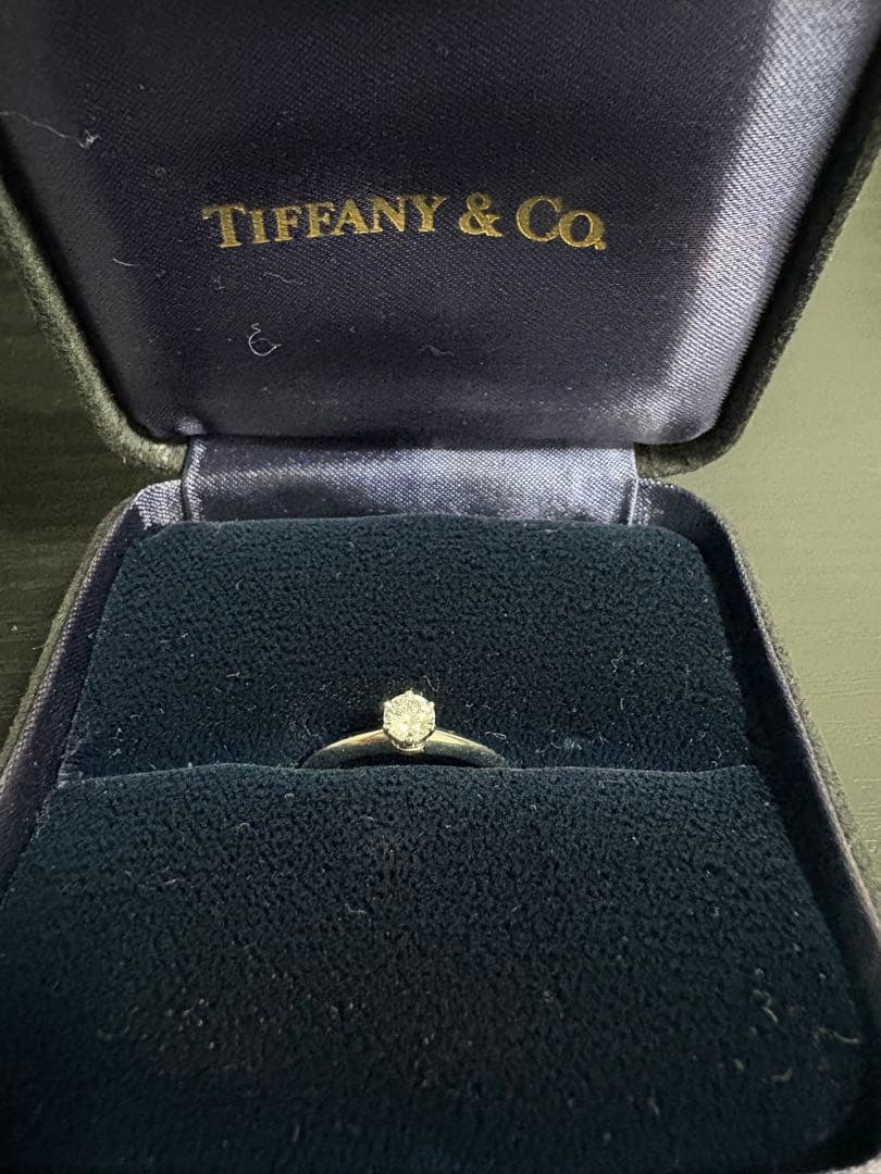 Tiffany & Co. 一粒ダイヤモンドリング