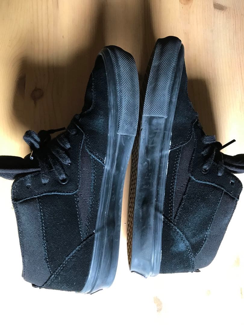 美品　vans skate halfcab スケートモデルBlack 25.0