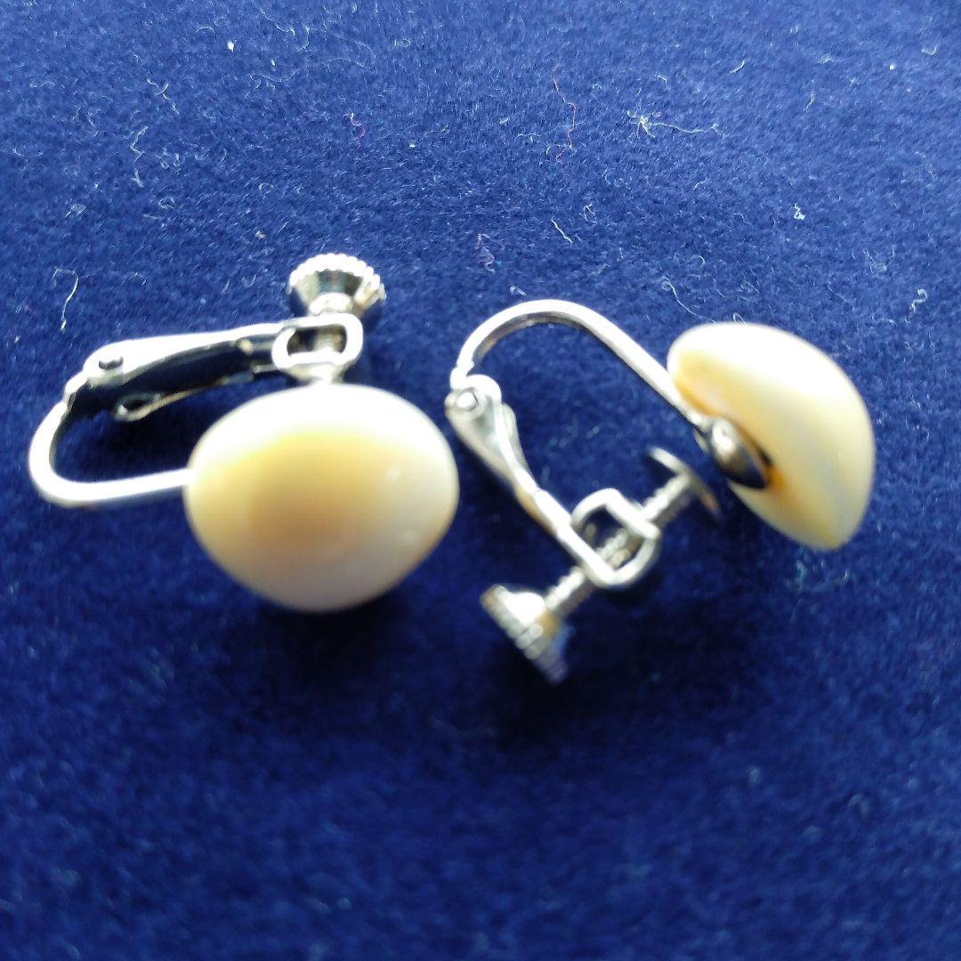 鯨歯　マッコウクジラ　イヤリング＆ピアス