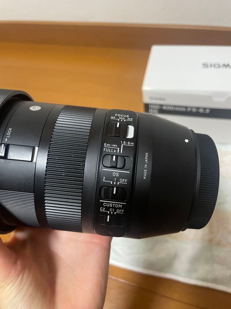 SIGMA 100-400mm F5-6.3 DG EFマウント
