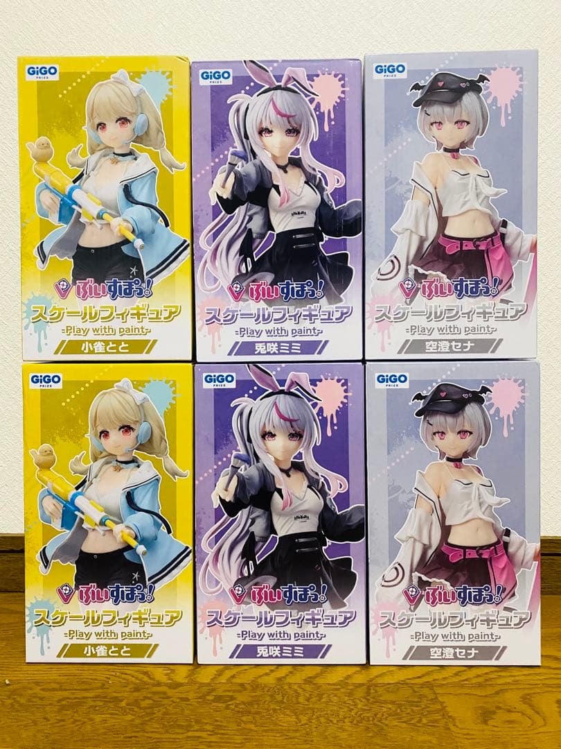 GIGO 限定　ぶいすぽっ!　スケールフィギュアセット