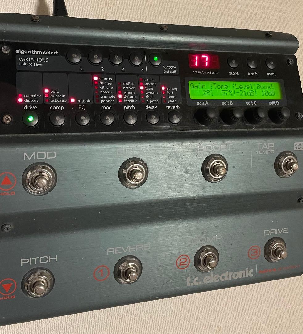 tc electronic NOVA SYSTEMマルチエフェクター