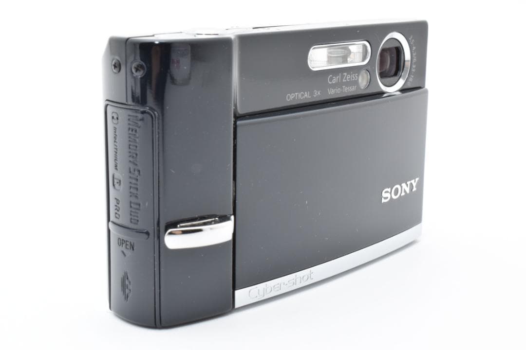 【美品】SONY Cyber-shot DSC-T30 ブラック　動作確認済