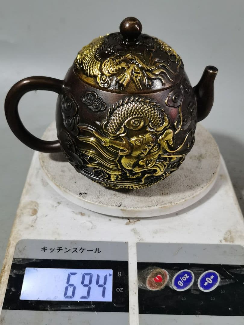 龍鳳徳利 急須 煎茶道具 工芸品 美術品 置物