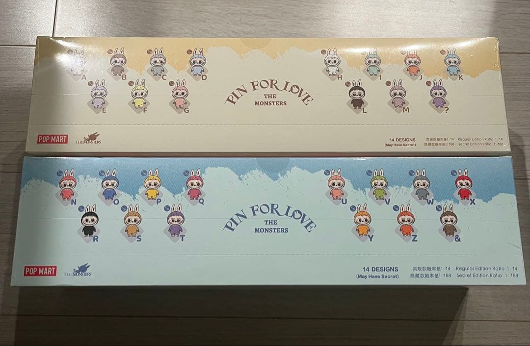 【シュリンク付】 ラブブ PIN FOR LOVE アソートボックス 2箱セット