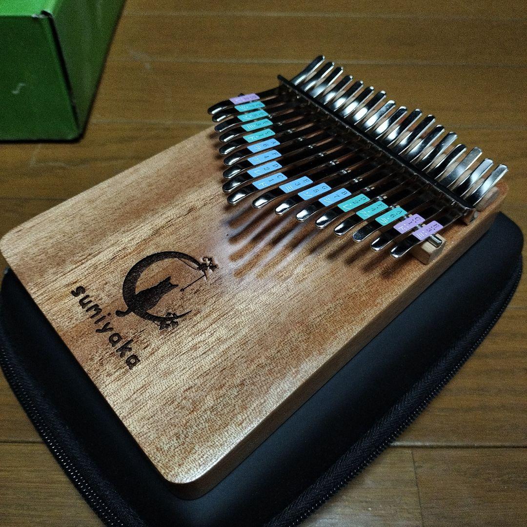 スミヤカ カリンバ 17key ケース付き