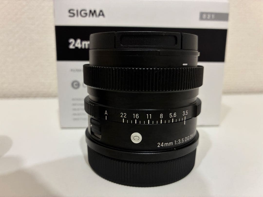 美品　SIGMA 24mm F3.5 DG DN　ライカ Lマウント