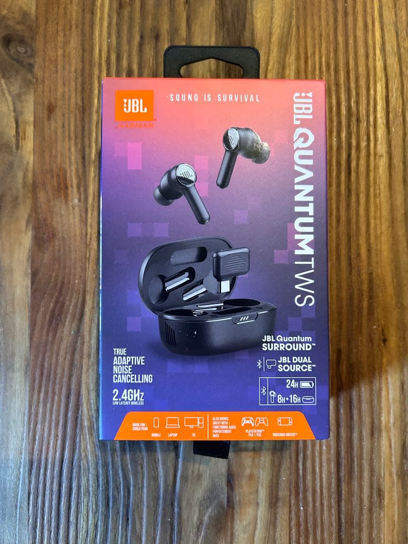 【美品】JBL QUANTUM TWS ワイヤレスイヤホン