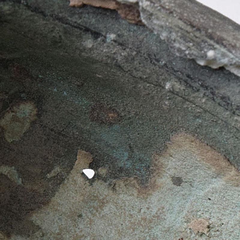 中国　古銅青銅　漢詩文三つ足香炉　V　R8998