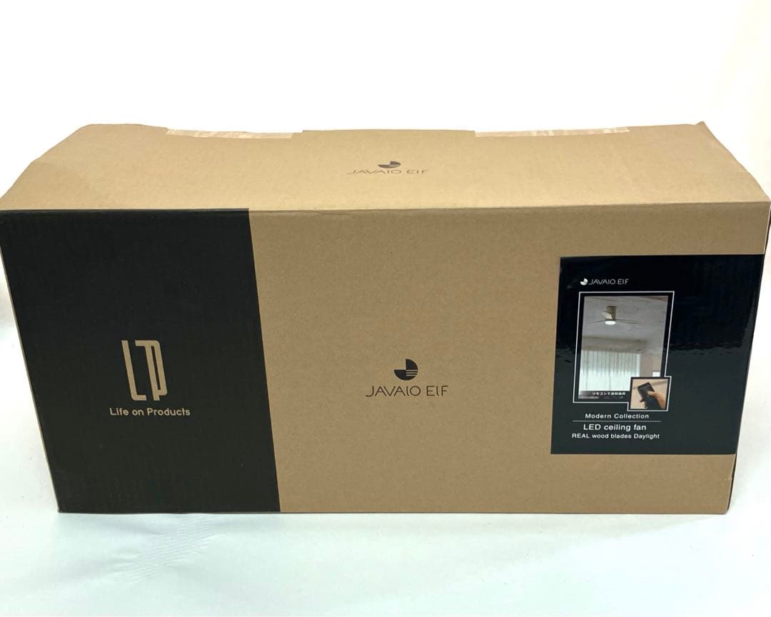 新品未使用 JAVALO ELF シーリングファン JE-CF004M ホワイト