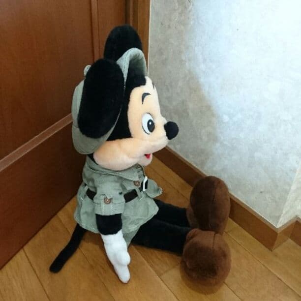 30年前のミッキーぬいぐるみ