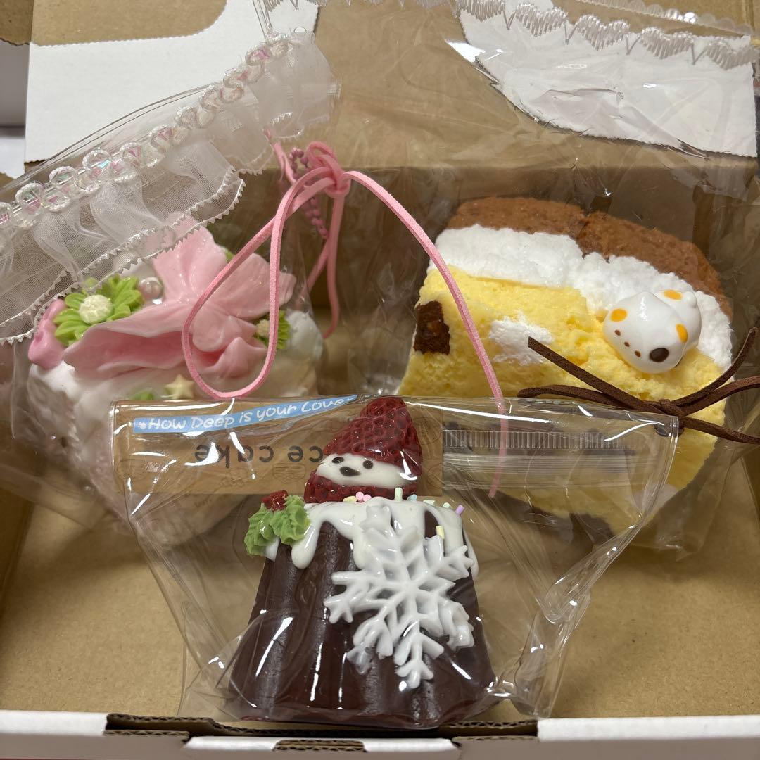 捏捏 氷バター XL 三毛猫トースト タバ ピンクケーキ カヌレ クリスマス