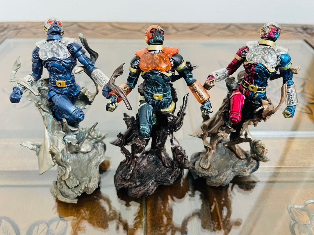 s.i.c.匠魂　キカイダー・01・00・サイドマシン・ビジンダー　15体セット