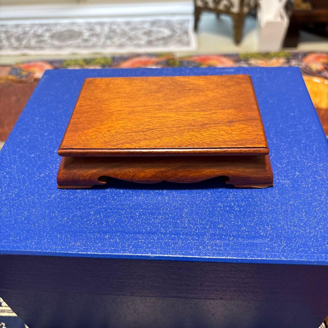 台座四点青い箱付き