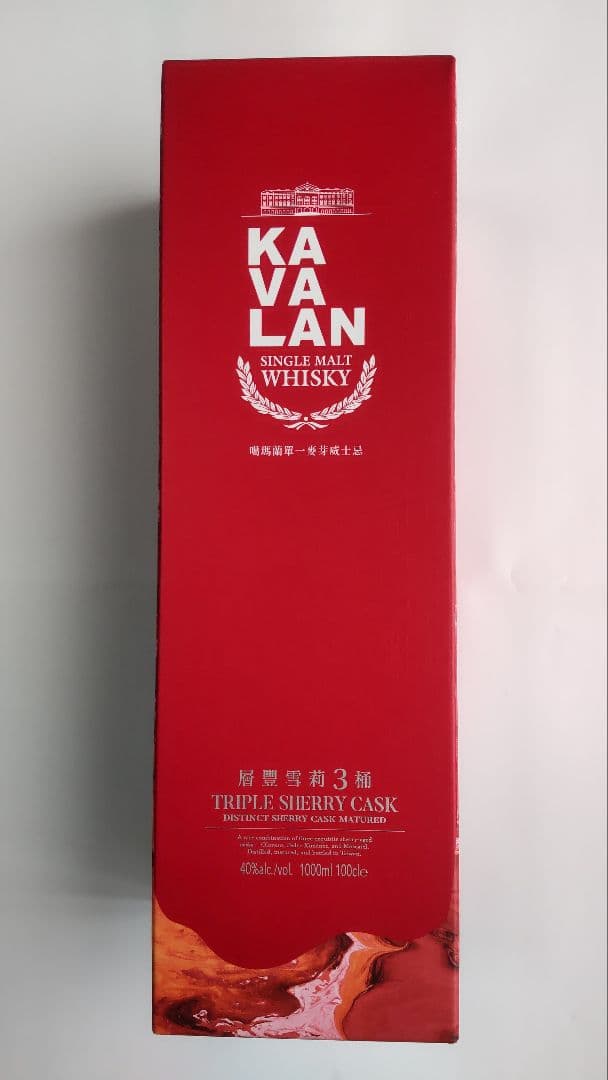 KAVALAN シングルモルトウイスキー トリプルシェリーカスク 1000ml♪