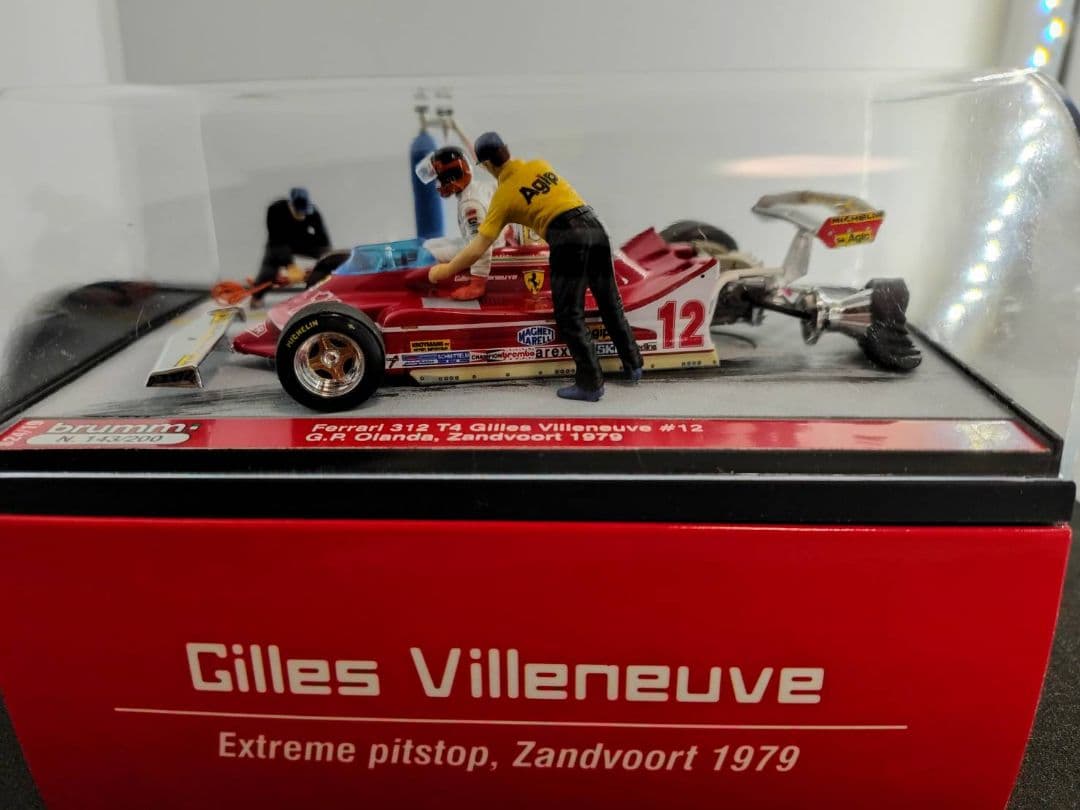 1/43　ブルム　フェラーリ　312T4　ジル・ビルヌーブ　オランダGP