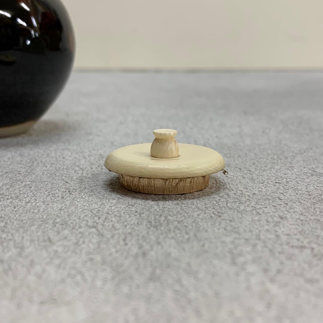 茶入れ 桶谷定一 共箱 巾着付 茶道具 抹茶 和食器 茶の湯 骨董