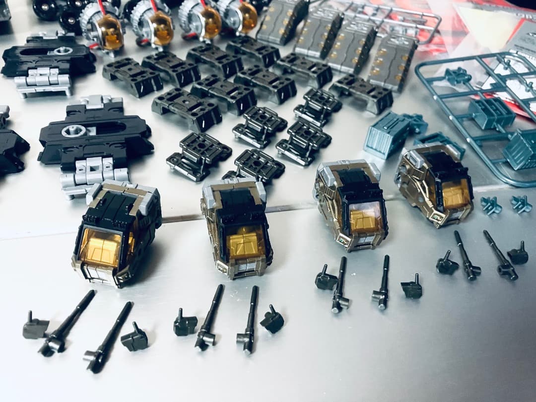 ダイアクロン　＜D＞ビークルズ　パーツ　グランドダイオン強化ユニットパーツ　他