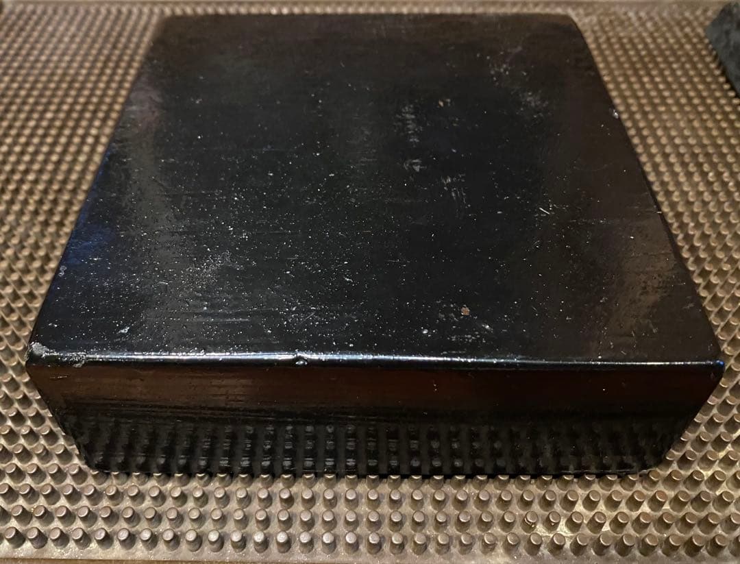 1７世紀　古代タイ国　アユタヤ様式 青銅製　仏手　鑑賞台付 ヴィンテージレア