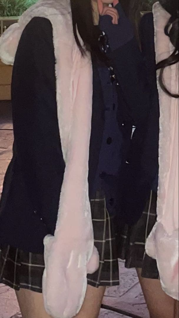 ディズニー　ピンクマフラー　ミッキー　40周年