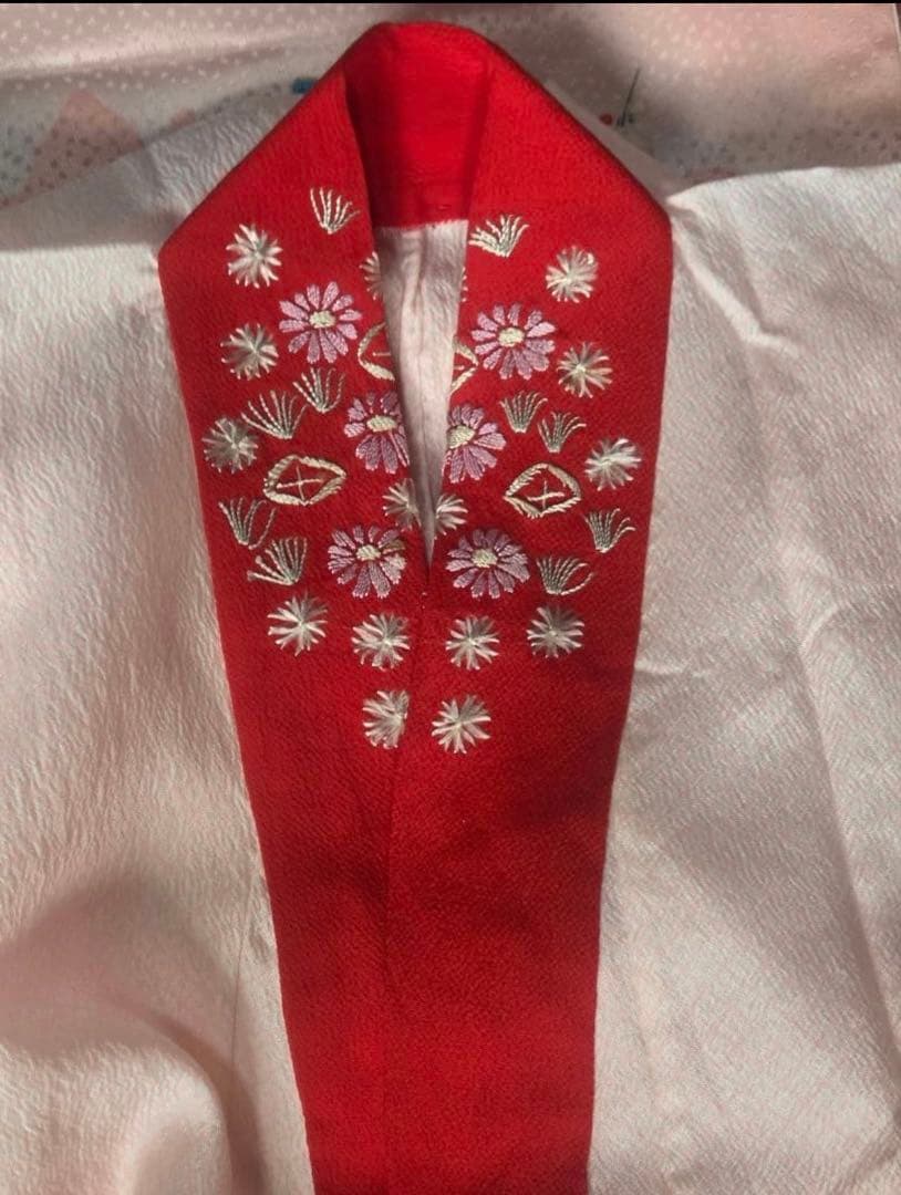 h*a様 七歳七五三フルセット　七五三着物帯セット　舞妓さん　美品　七五三