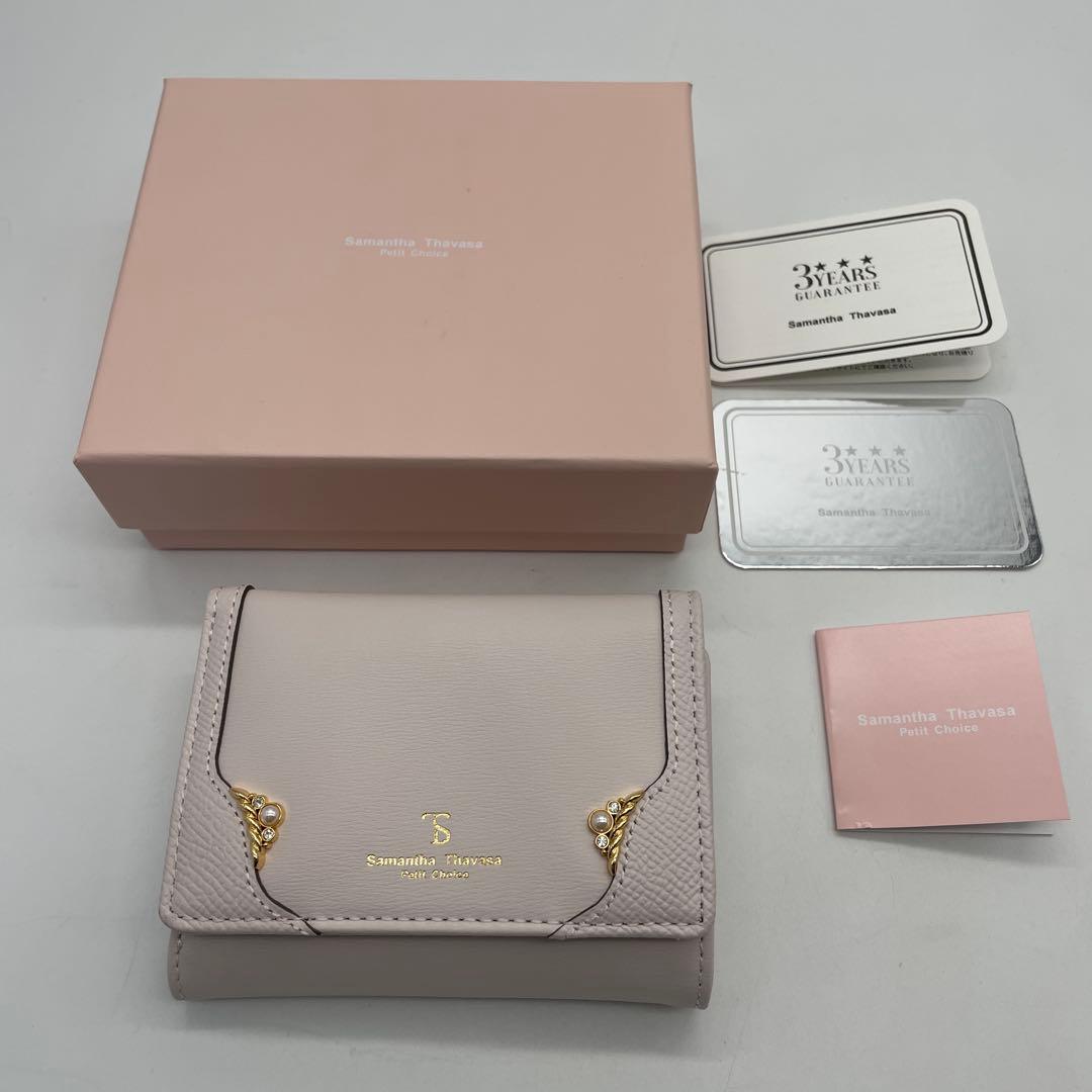 ☆新品未使用☆サマンサタバサプチチョイス☆コンパクトウォレット☆三つ折り財布
