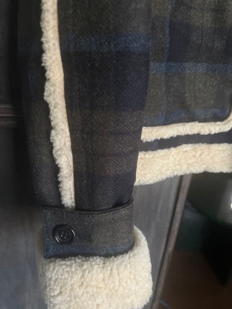 Burberry Prorsum プローサム リアルムートンジャケット　44