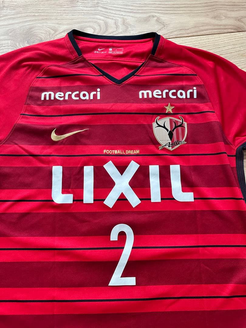 鹿島アントラーズ　 2018シーズンNIKEホームユニフォーム 内田篤人