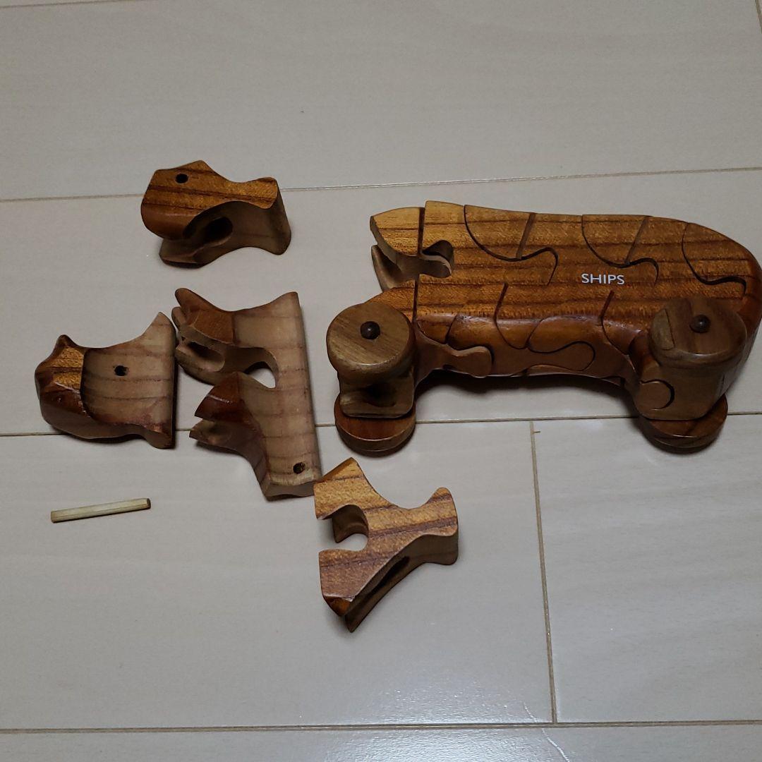 【激レア】SHIPS ノベルティ 木製立体パズル