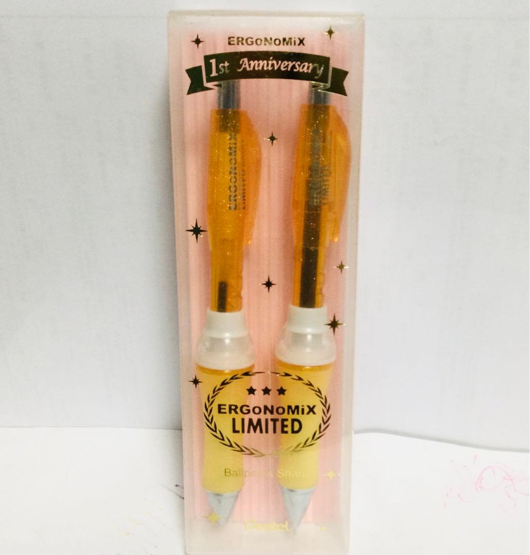激レア ぺんてる エルゴノミックス 1周年記念限定 ボールペン＆シャープセット