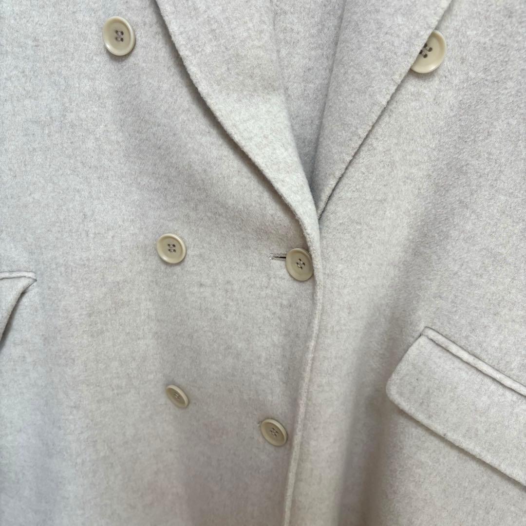 【Plage】 ハミルトンダブルミディコート ベージュ38