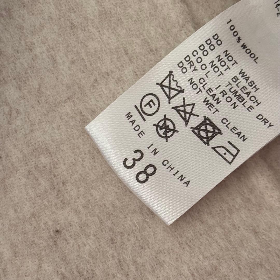 【Plage】 ハミルトンダブルミディコート ベージュ38