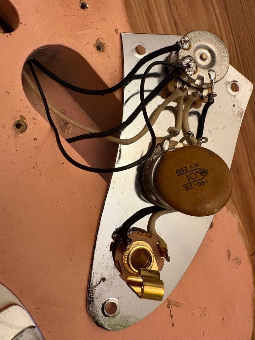 Fender Japan JG66 jaguar ピンク　ラッカー塗装　レリック