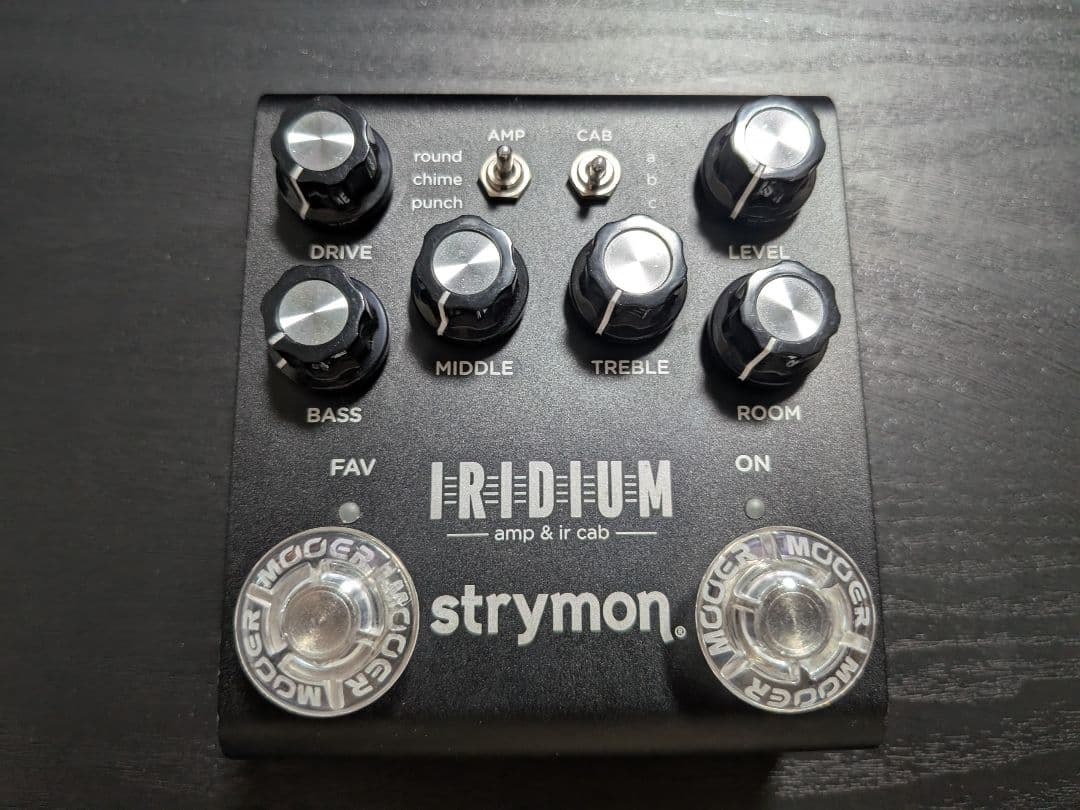 strymon IRIDIUM アンプ & IRキャビネット