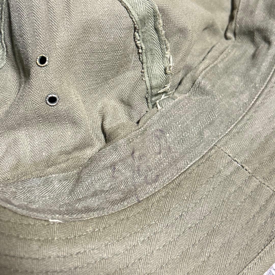 米軍実物 1940年代 WW2 HBT ヘリンボーン HAT ARMY