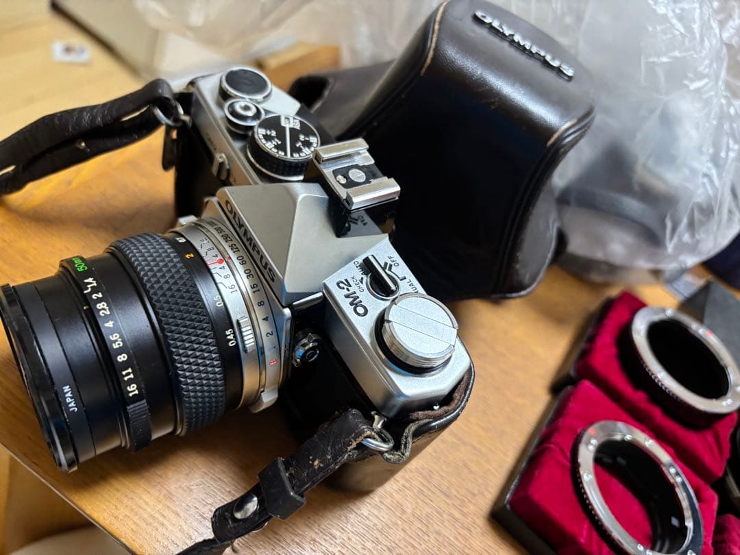 OLYMPUS OM-2 レンズ付き！ オリンパス レンズ類と付属品　説明書