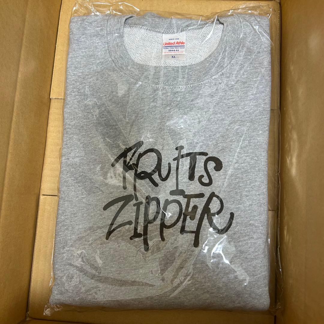 FRUITS ZIPPERスウェットver.2（グレー） 新品未開封 XLサイズ