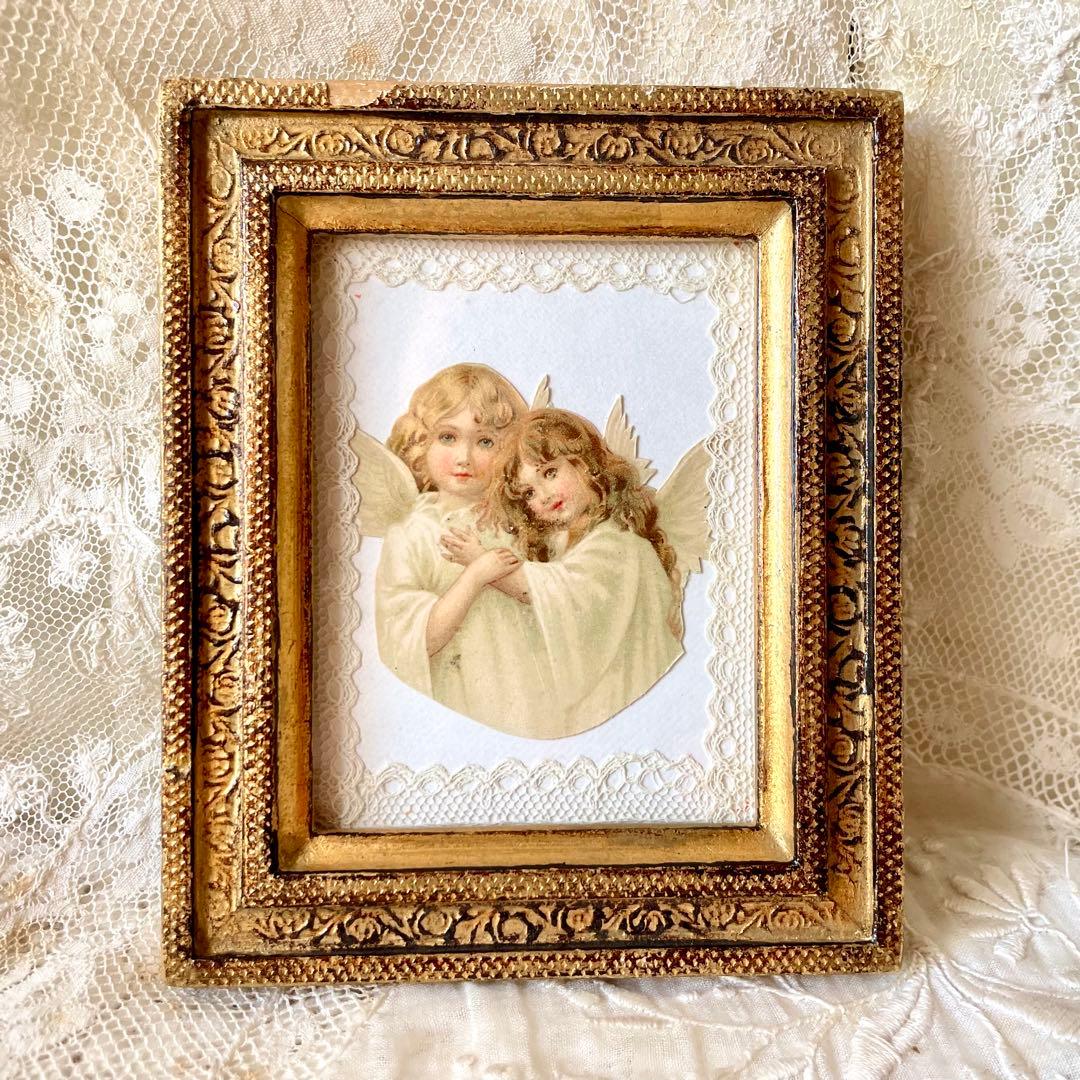 新春アンティーク福袋④ビスクドール&ドール用小物8点セット　チェア&王冠&パニエ