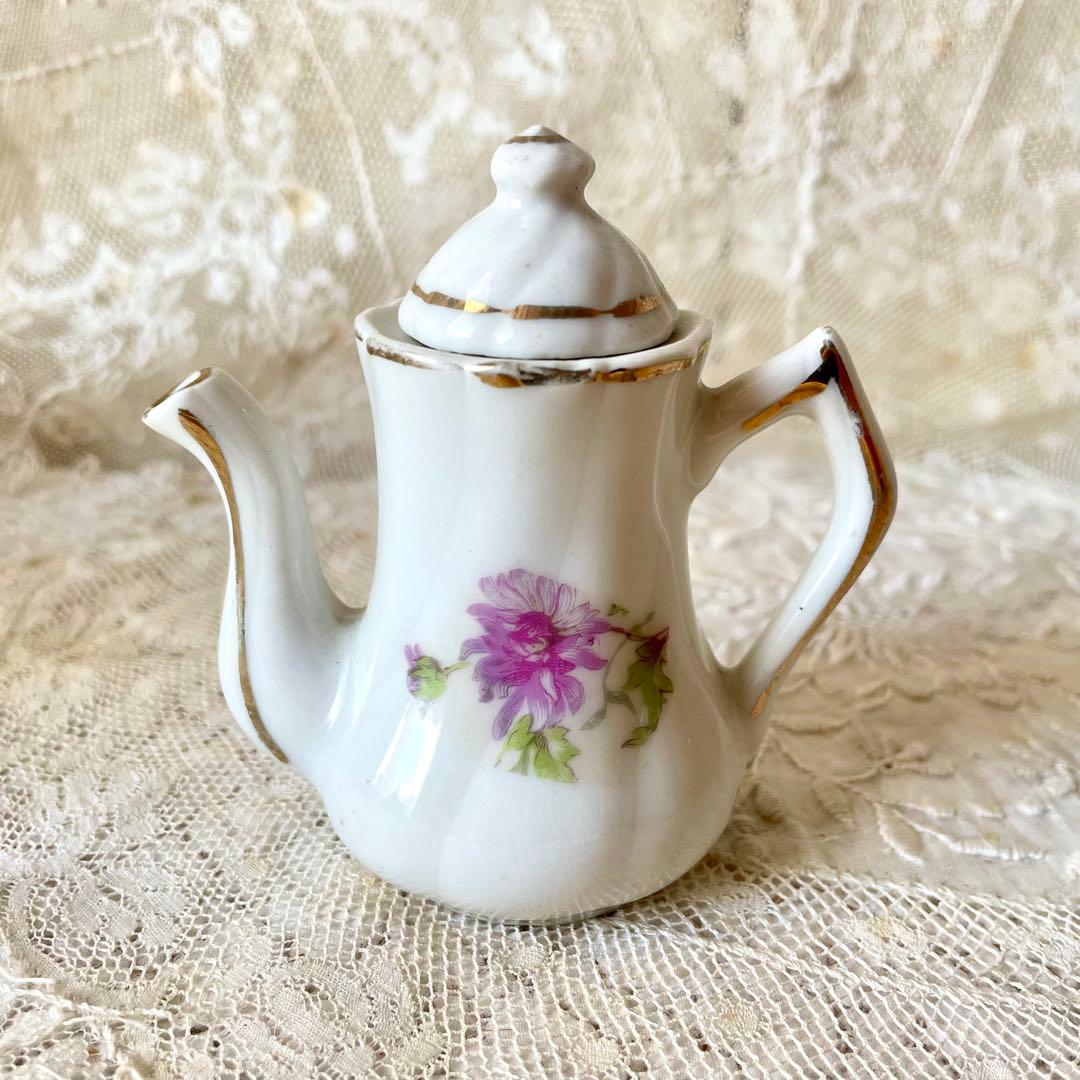 新春アンティーク福袋④ビスクドール&ドール用小物8点セット　チェア&王冠&パニエ