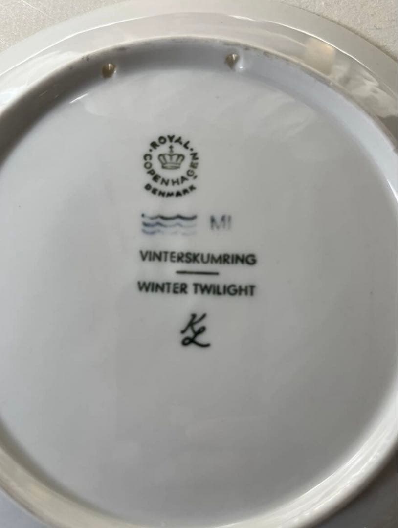 ロイヤルコペンハーゲン　イヤープレート1972、1974、1990年