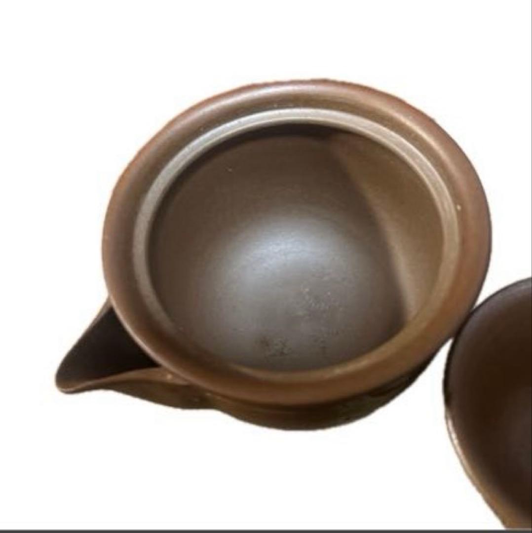 備前焼 煎茶器 煎茶道具 木村陶峰 宝瓶 湯冷まし