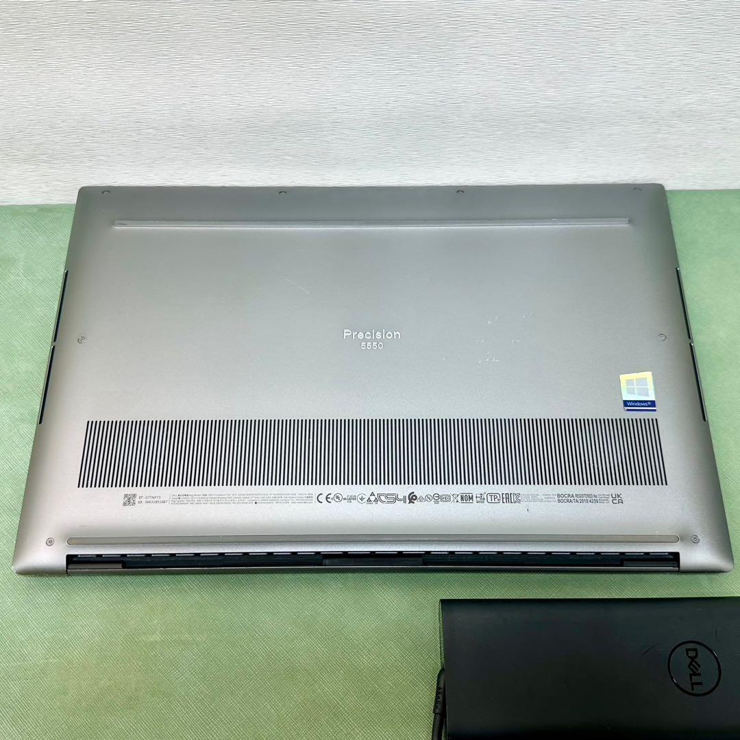Windowsノート本体 DELL Precision 5550 i7-10850H 32GB T2000
